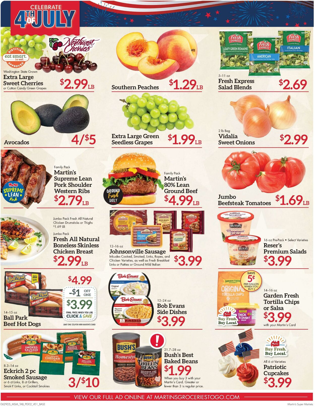 Weekly ad Martin's Supermarkets 06/29/2025 - 07/05/2025