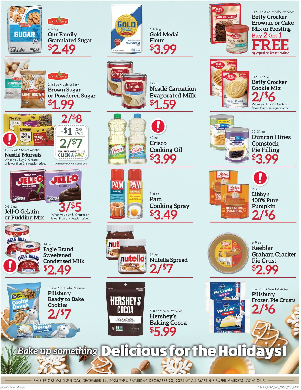 Weekly ad Martin's Supermarkets 12/14/2025 - 12/20/2025