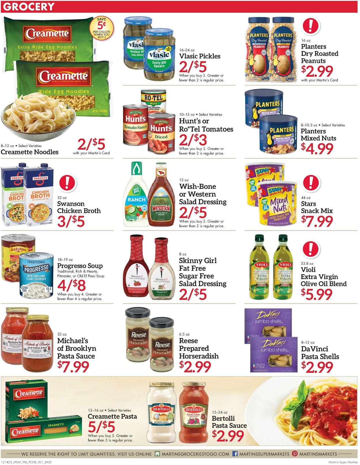 Weekly ad Martin's Supermarkets 12/14/2025 - 12/20/2025