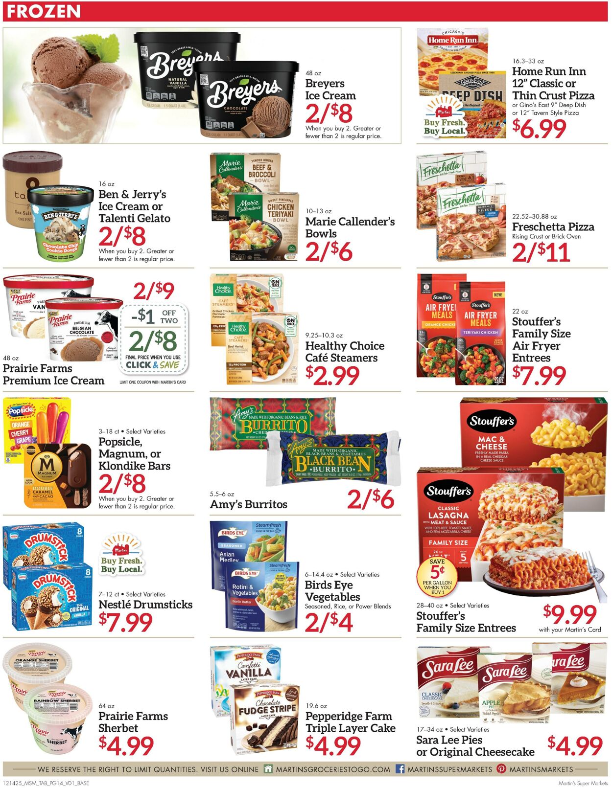 Weekly ad Martin's Supermarkets 12/14/2025 - 12/20/2025