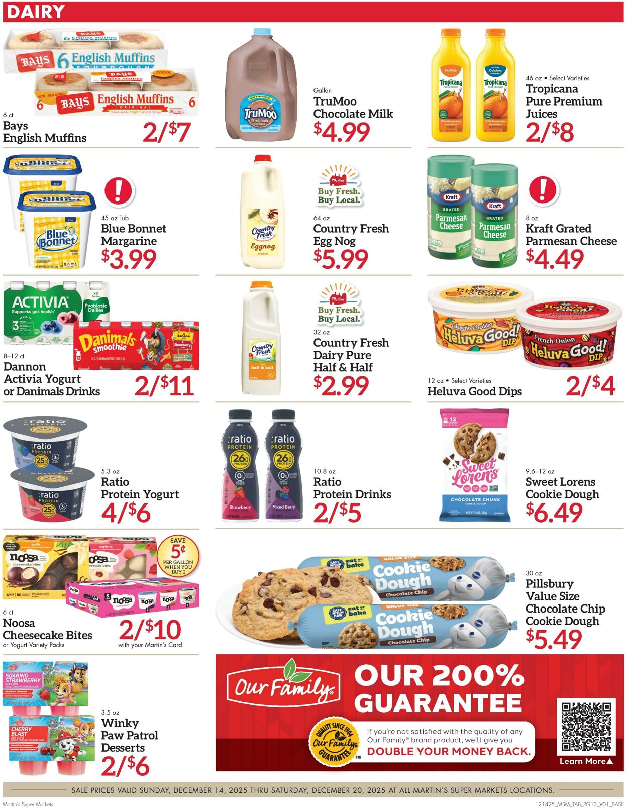 Weekly ad Martin's Supermarkets 12/14/2025 - 12/20/2025