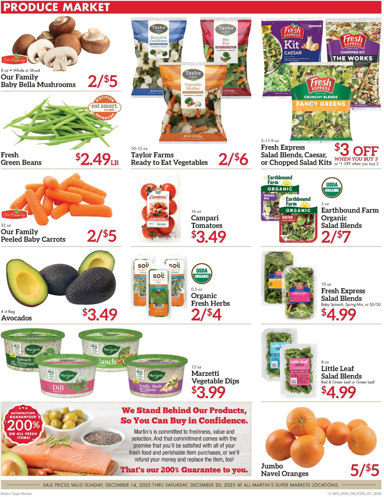 Weekly ad Martin's Supermarkets 12/14/2025 - 12/20/2025
