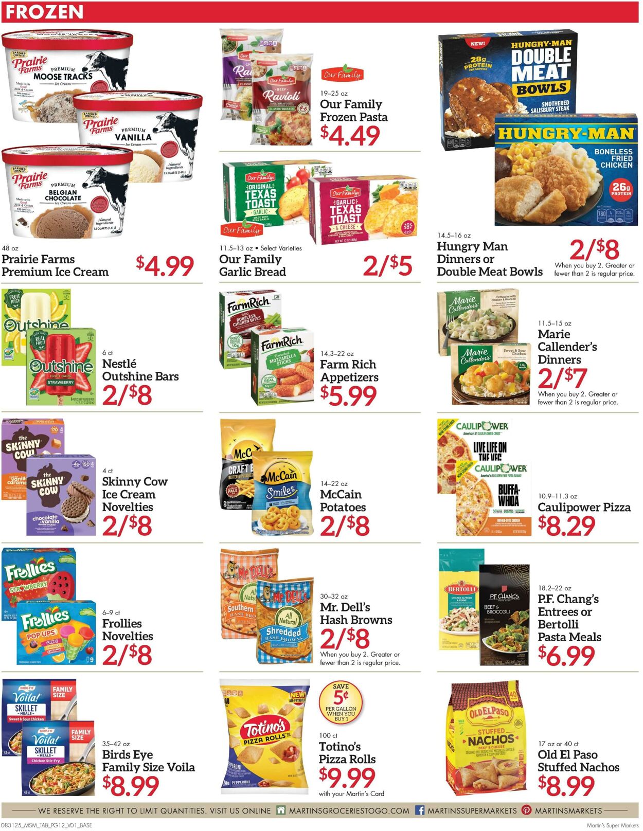 Weekly ad Martin's Supermarkets 08/31/2025 - 09/06/2025