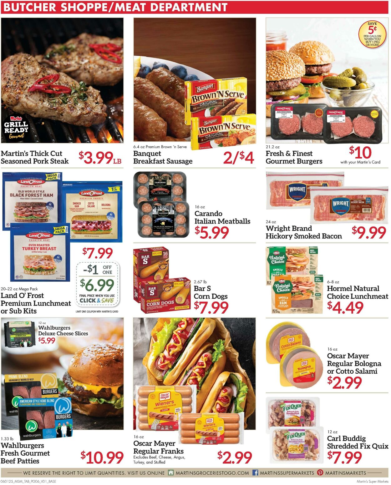 Weekly ad Martin's Supermarkets 06/01/2025 - 06/07/2025