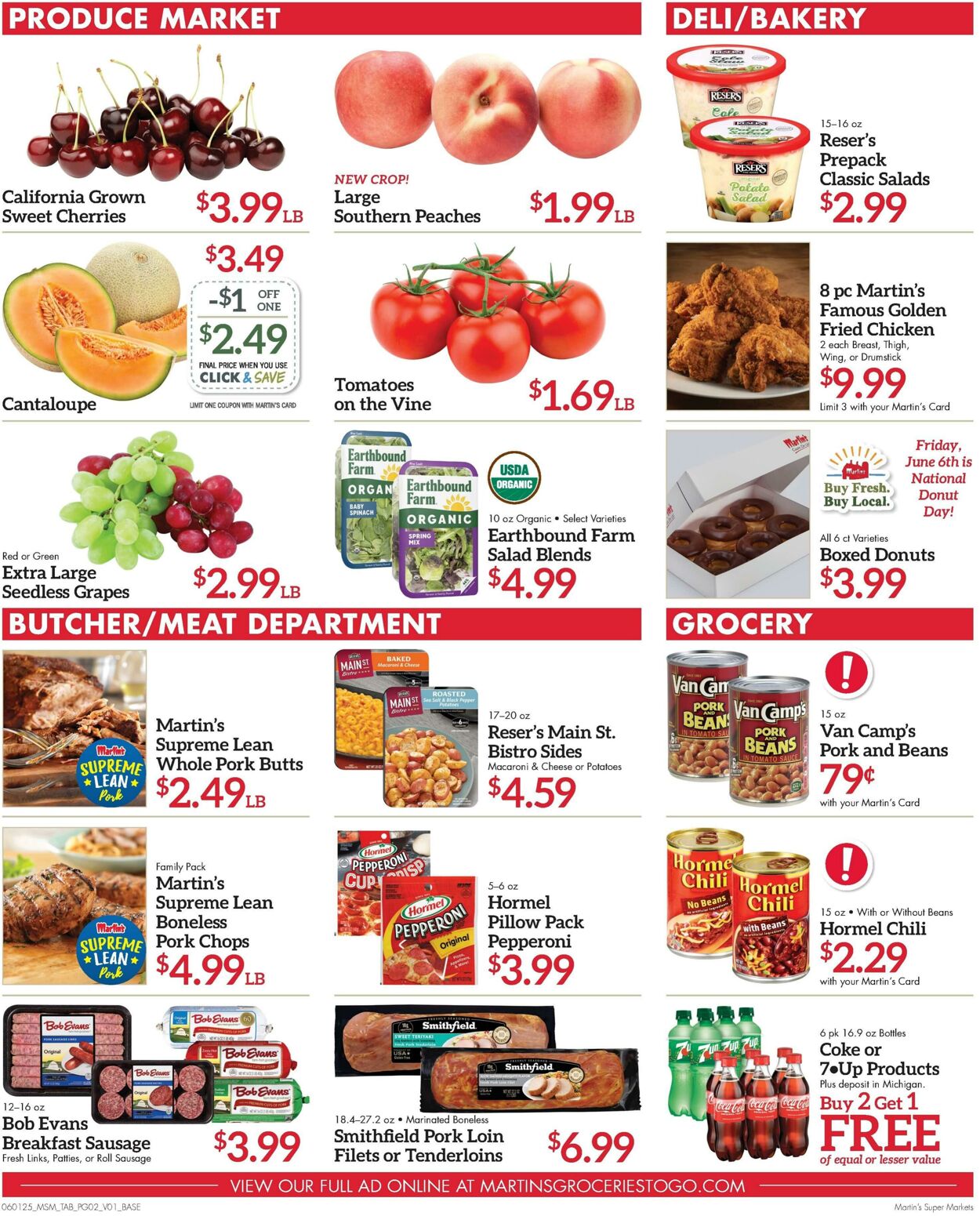 Weekly ad Martin's Supermarkets 06/01/2025 - 06/07/2025