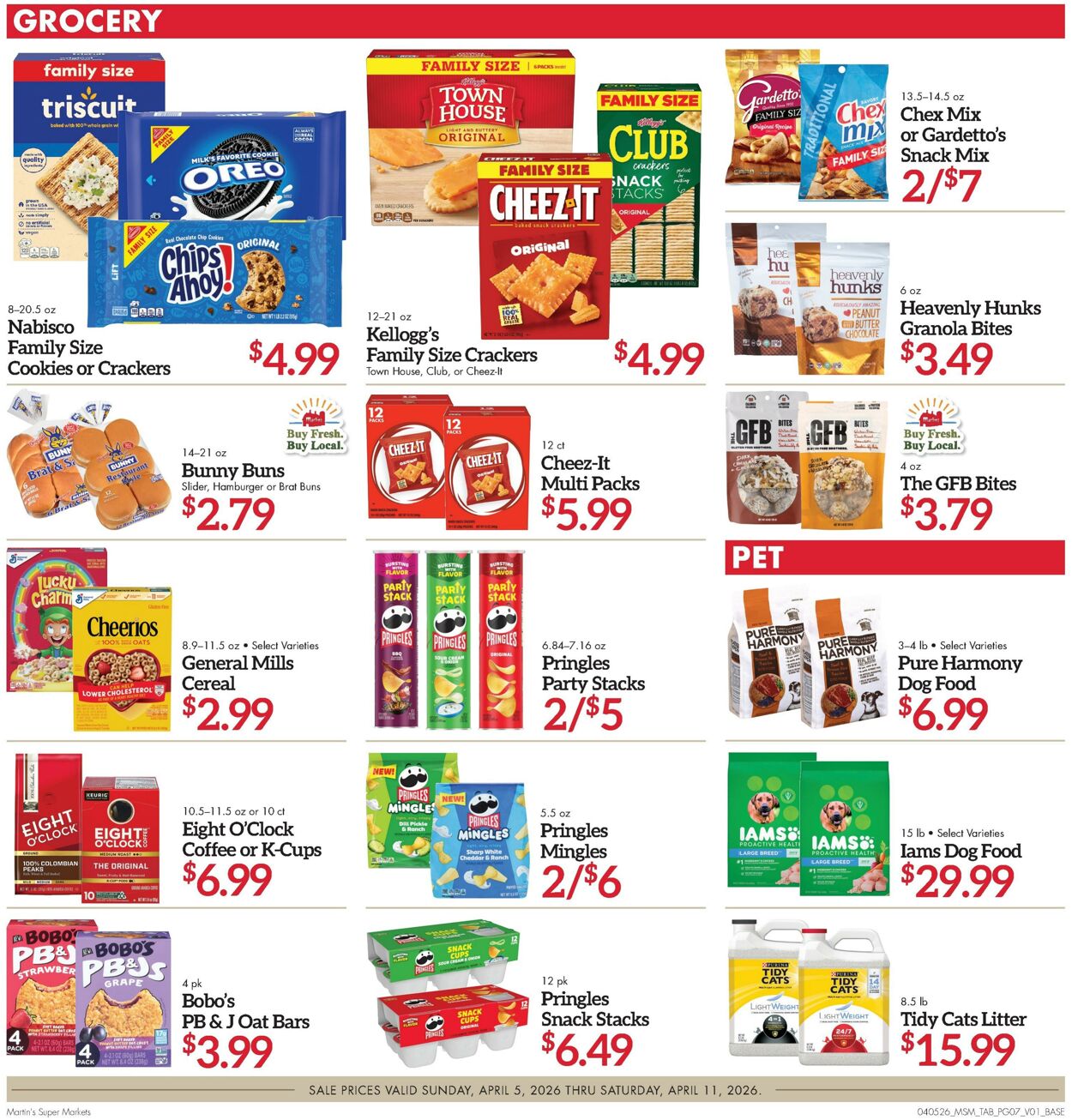 Weekly ad Martin's Supermarkets 04/05/2026 - 04/11/2026