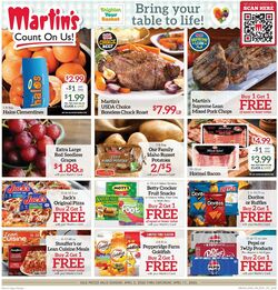 Weekly ad Martin's Supermarkets 04/05/2026 - 04/11/2026