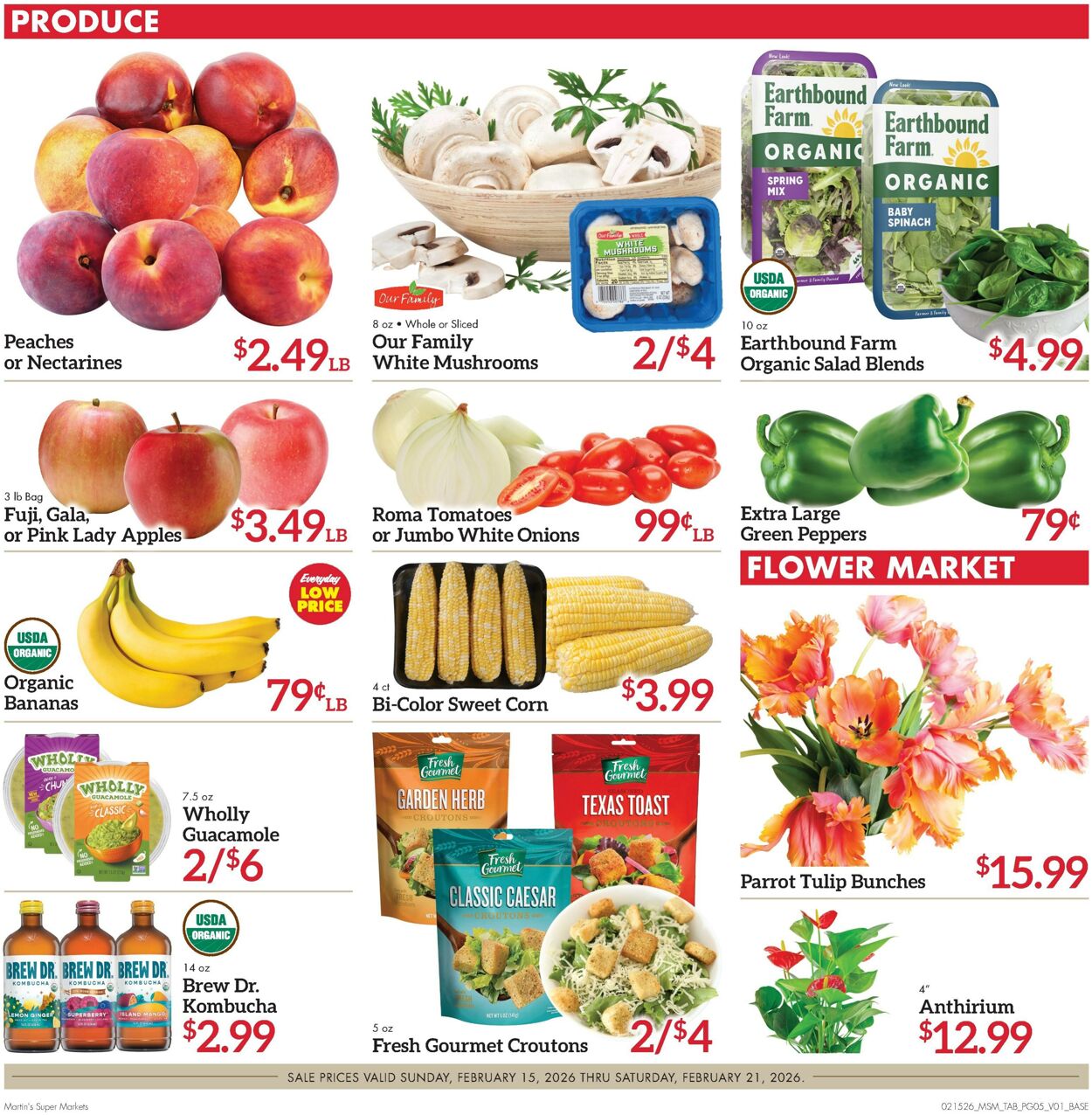 Weekly ad Martin's Supermarkets 02/15/2026 - 02/21/2026