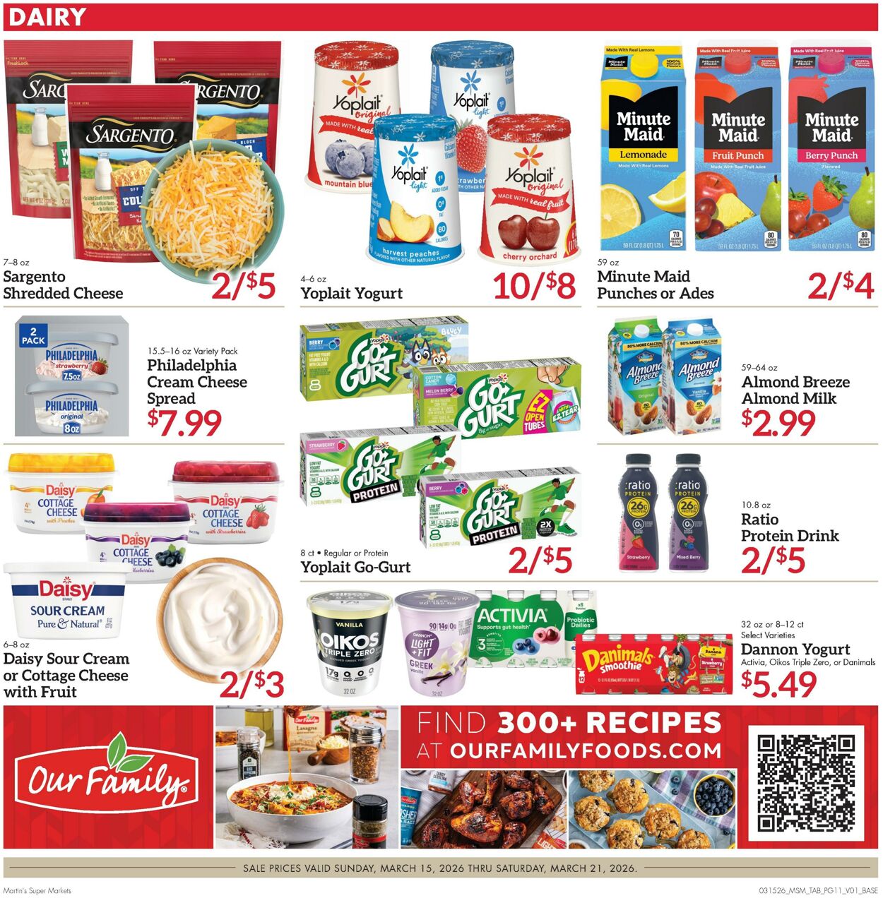 Weekly ad Martin's Supermarkets 03/15/2026 - 03/21/2026