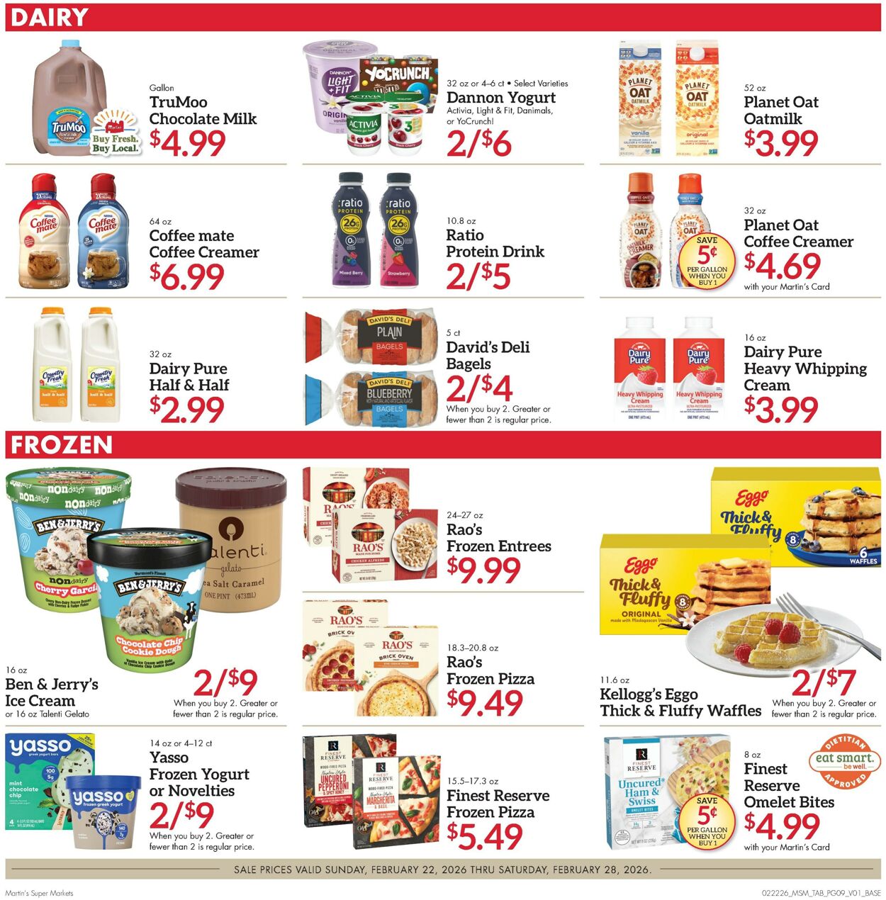 Weekly ad Martin's Supermarkets 02/22/2026 - 02/28/2026