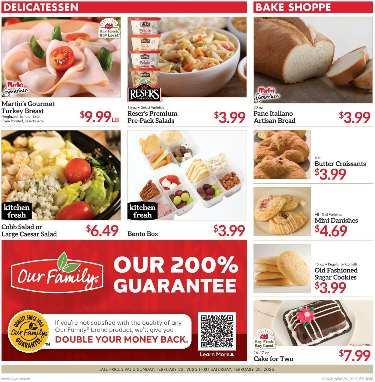 Weekly ad Martin's Supermarkets 02/22/2026 - 02/28/2026
