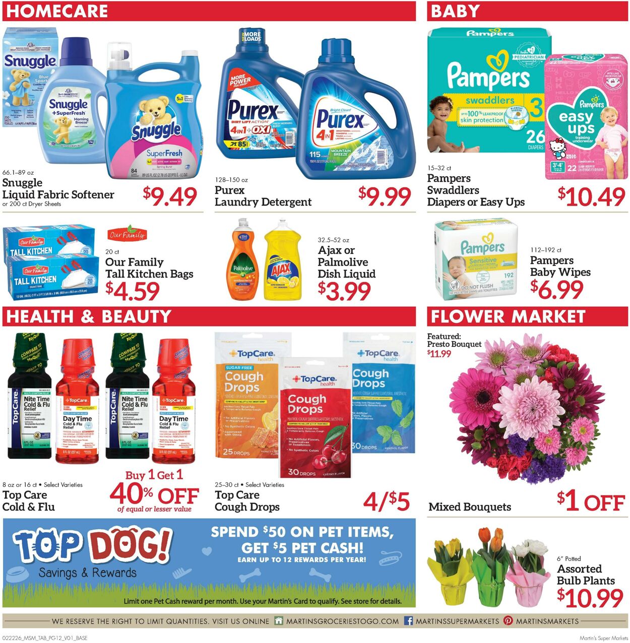 Weekly ad Martin's Supermarkets 02/22/2026 - 02/28/2026