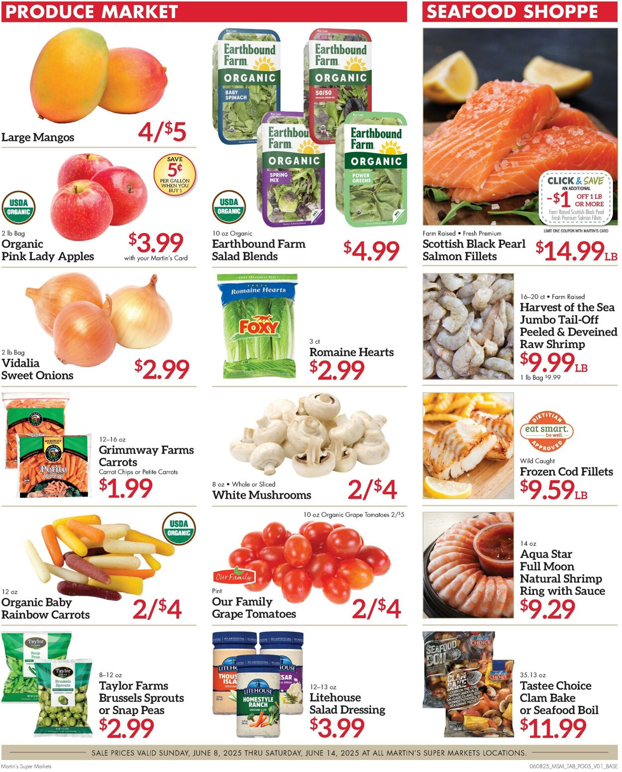 Weekly ad Martin's Supermarkets 06/08/2025 - 06/14/2025
