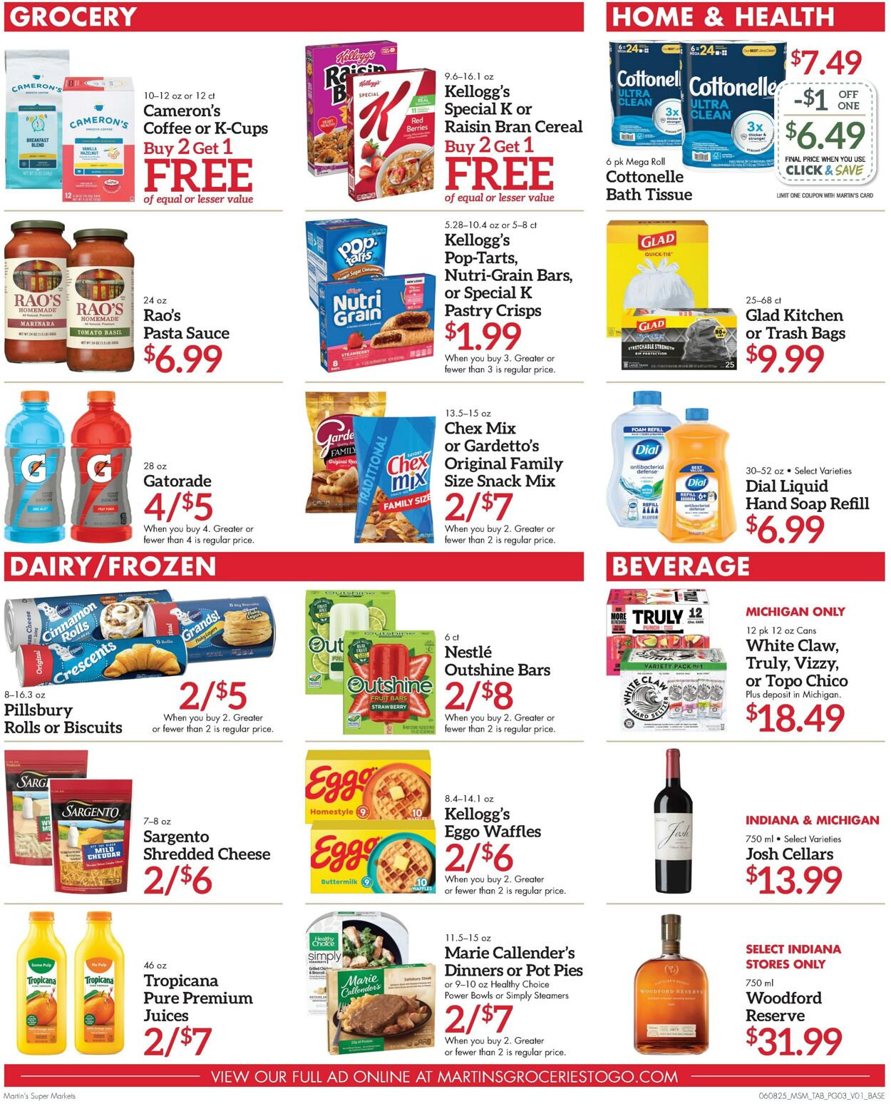 Weekly ad Martin's Supermarkets 06/08/2025 - 06/14/2025