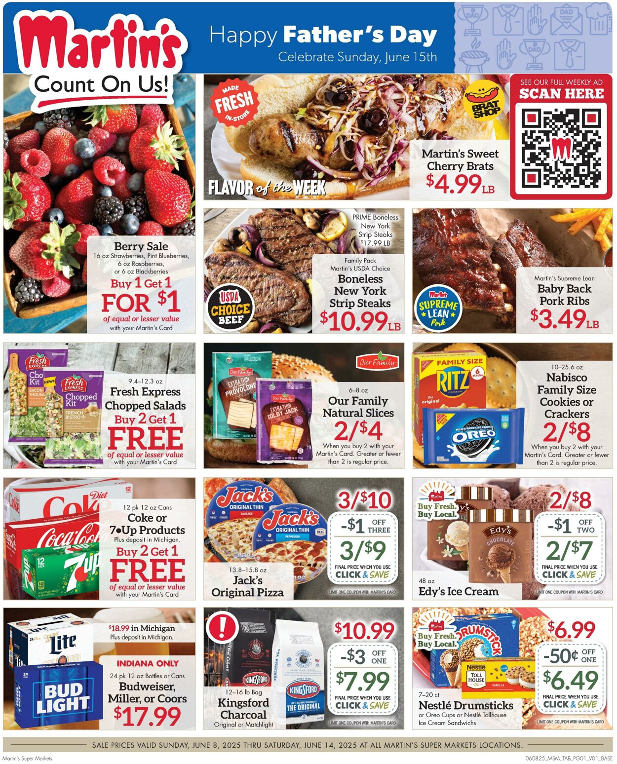 Weekly ad Martin's Supermarkets 06/08/2025 - 06/14/2025