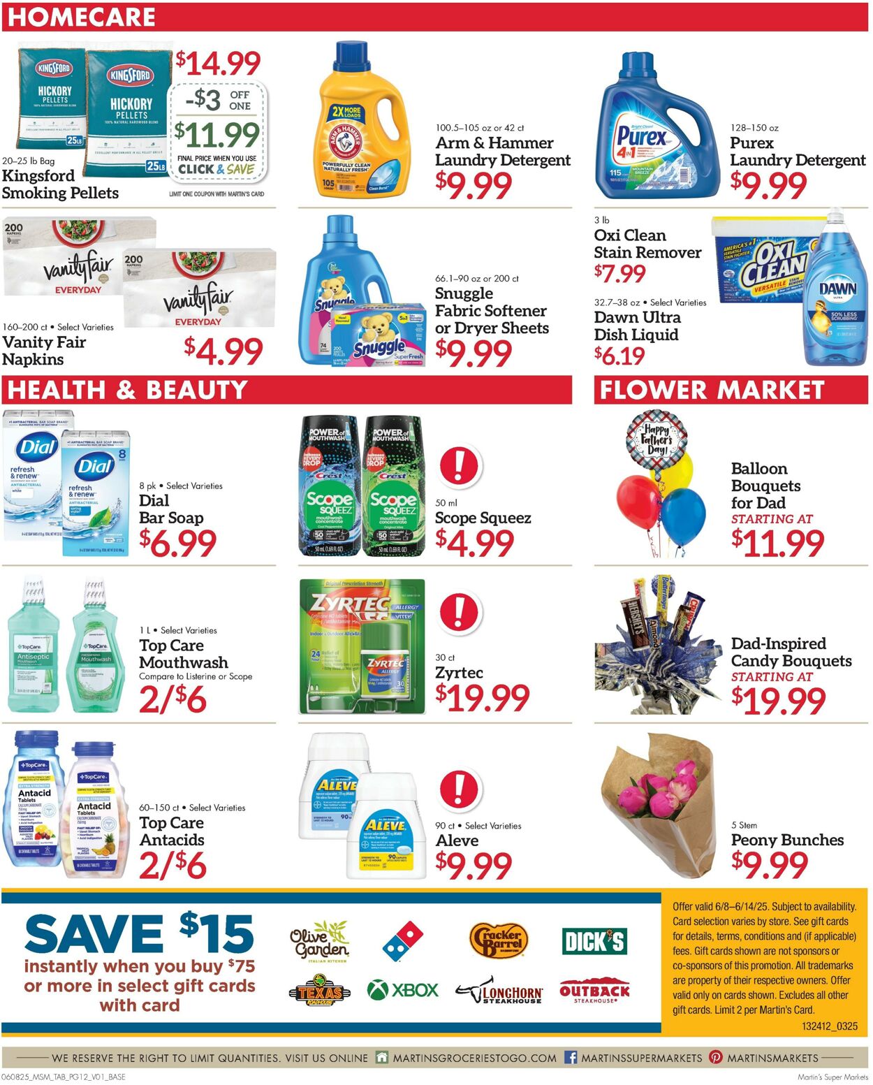 Weekly ad Martin's Supermarkets 06/08/2025 - 06/14/2025