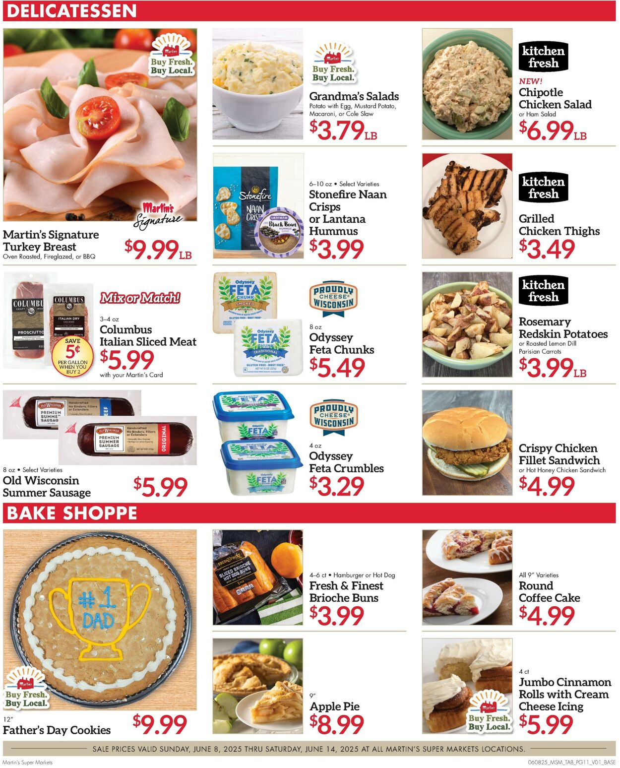 Weekly ad Martin's Supermarkets 06/08/2025 - 06/14/2025