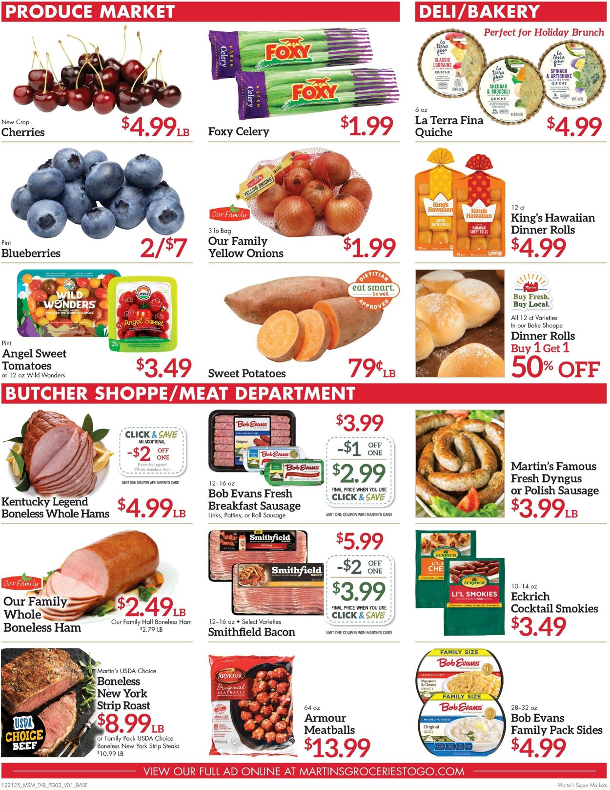Weekly ad Martin's Supermarkets 12/21/2025 - 12/27/2025