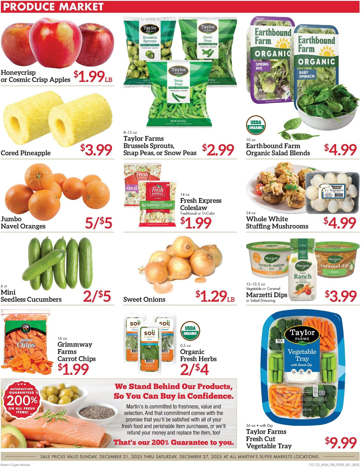 Weekly ad Martin's Supermarkets 12/21/2025 - 12/27/2025