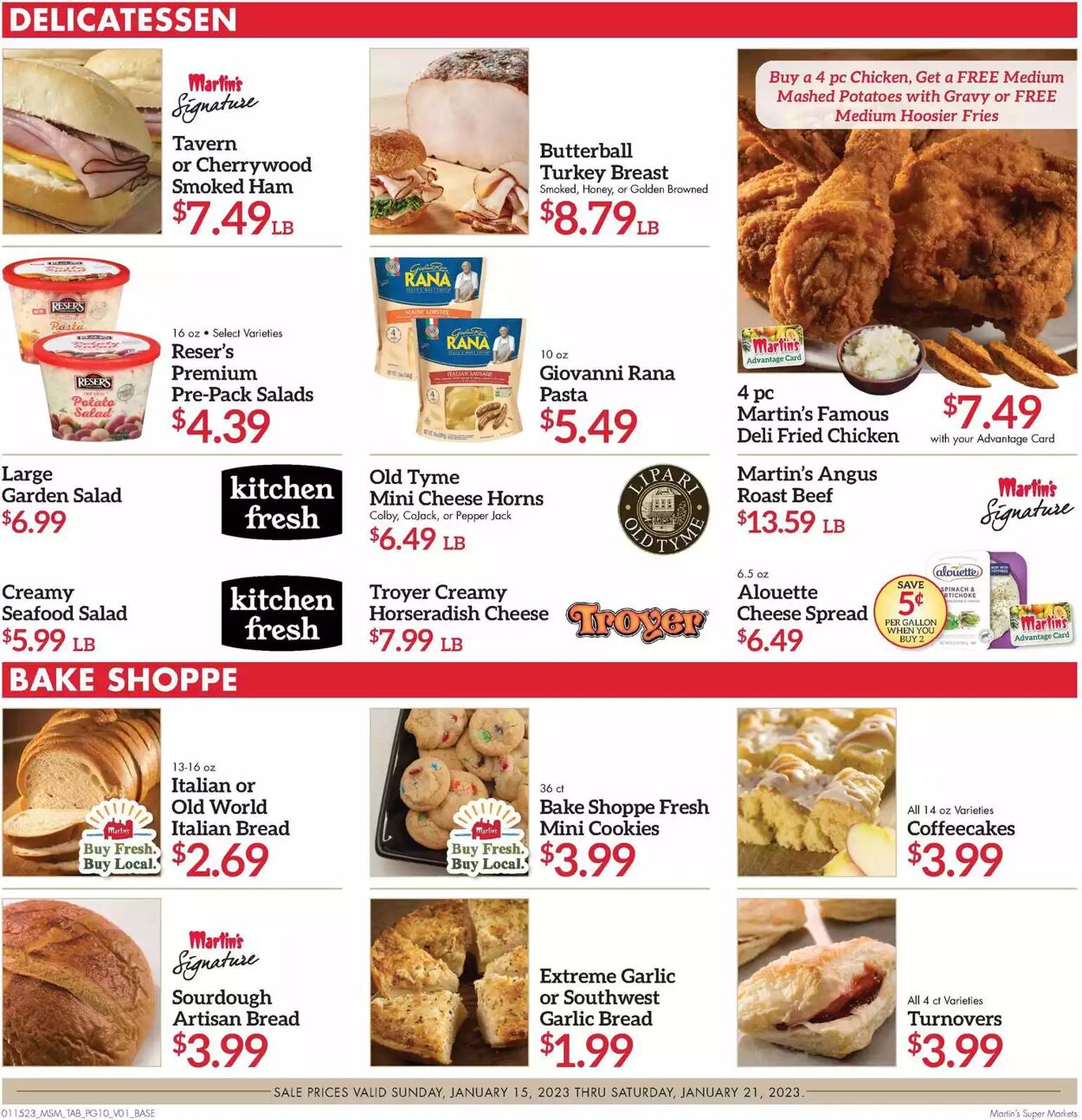 Weekly ad Martin's Supermarkets 01/15/2023 - 01/21/2023