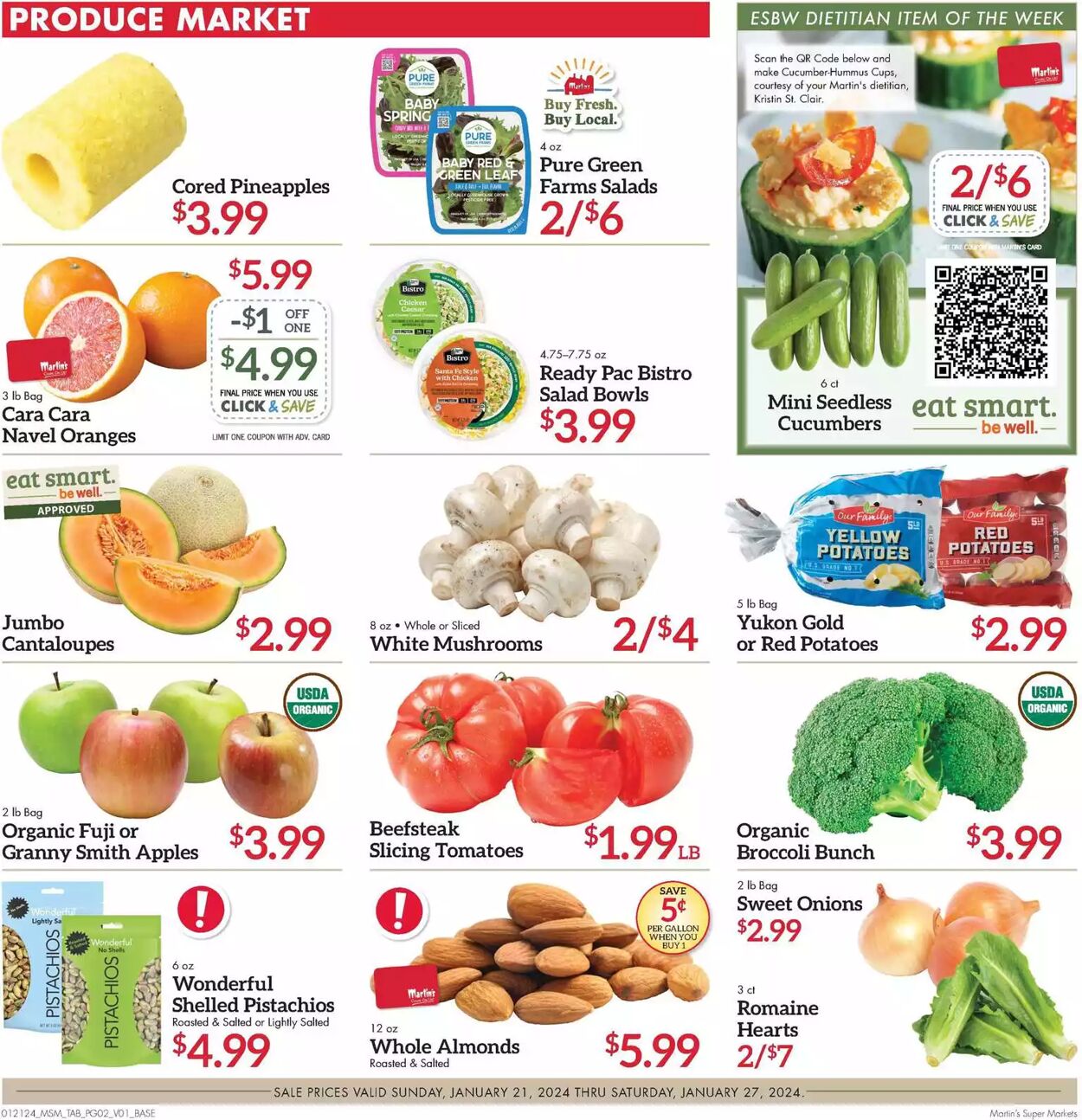 Weekly ad Martin's Supermarkets 01/21/2024 - 01/27/2024