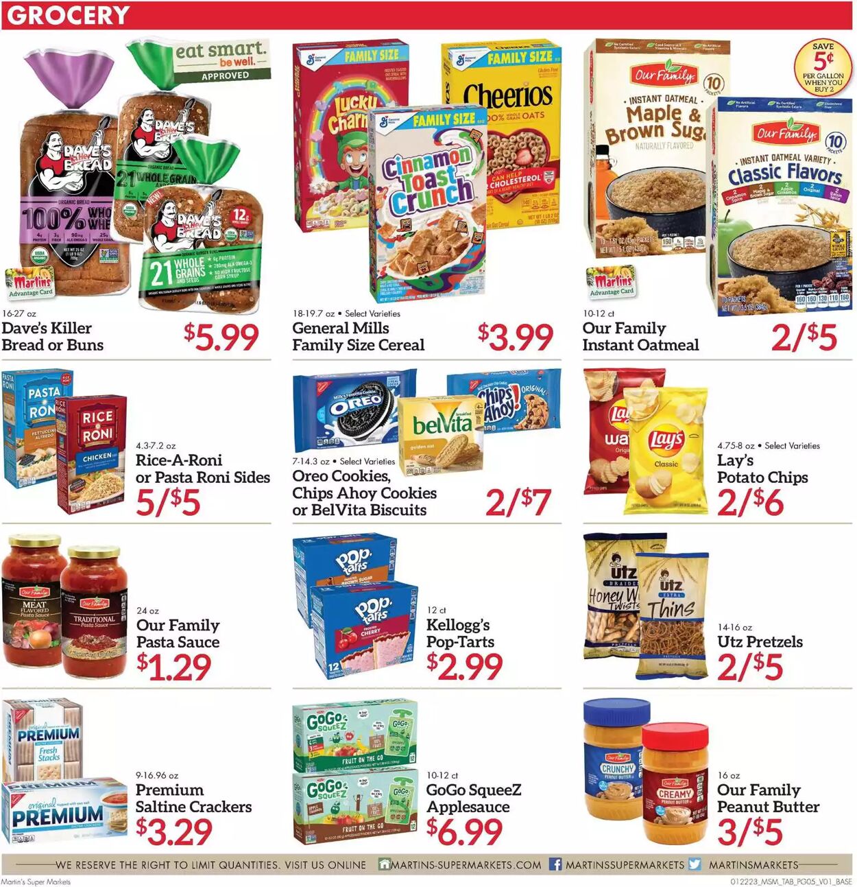 Weekly ad Martin's Supermarkets 01/22/2023 - 01/28/2023