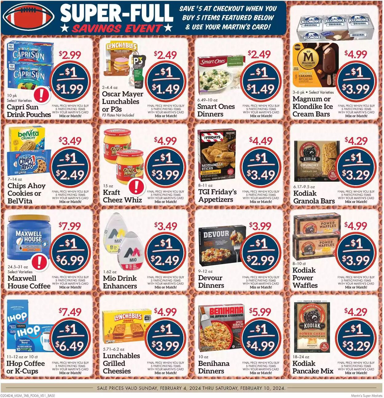 Weekly ad Martin's Supermarkets 02/04/2024 - 02/10/2024