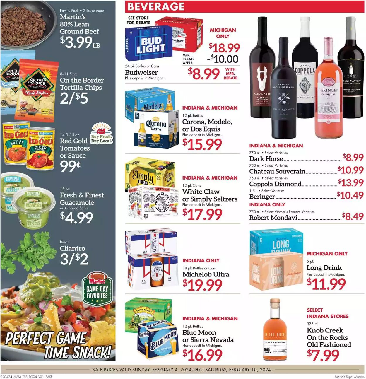 Weekly ad Martin's Supermarkets 02/04/2024 - 02/10/2024