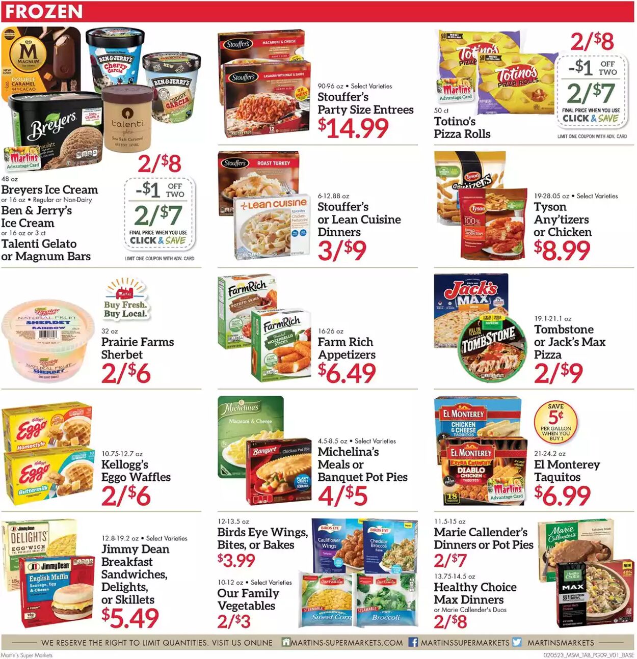Weekly ad Martin's Supermarkets 02/05/2023 - 02/11/2023