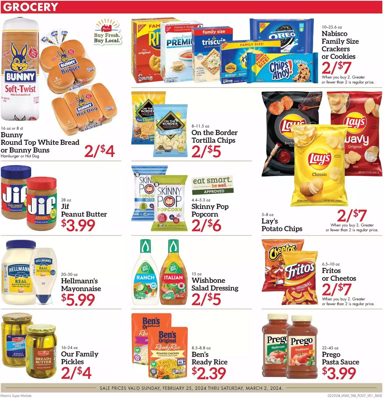 Weekly ad Martin's Supermarkets 02/25/2024 - 03/02/2024