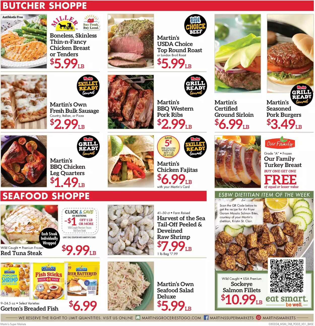 Weekly ad Martin's Supermarkets 03/03/2024 - 03/09/2024