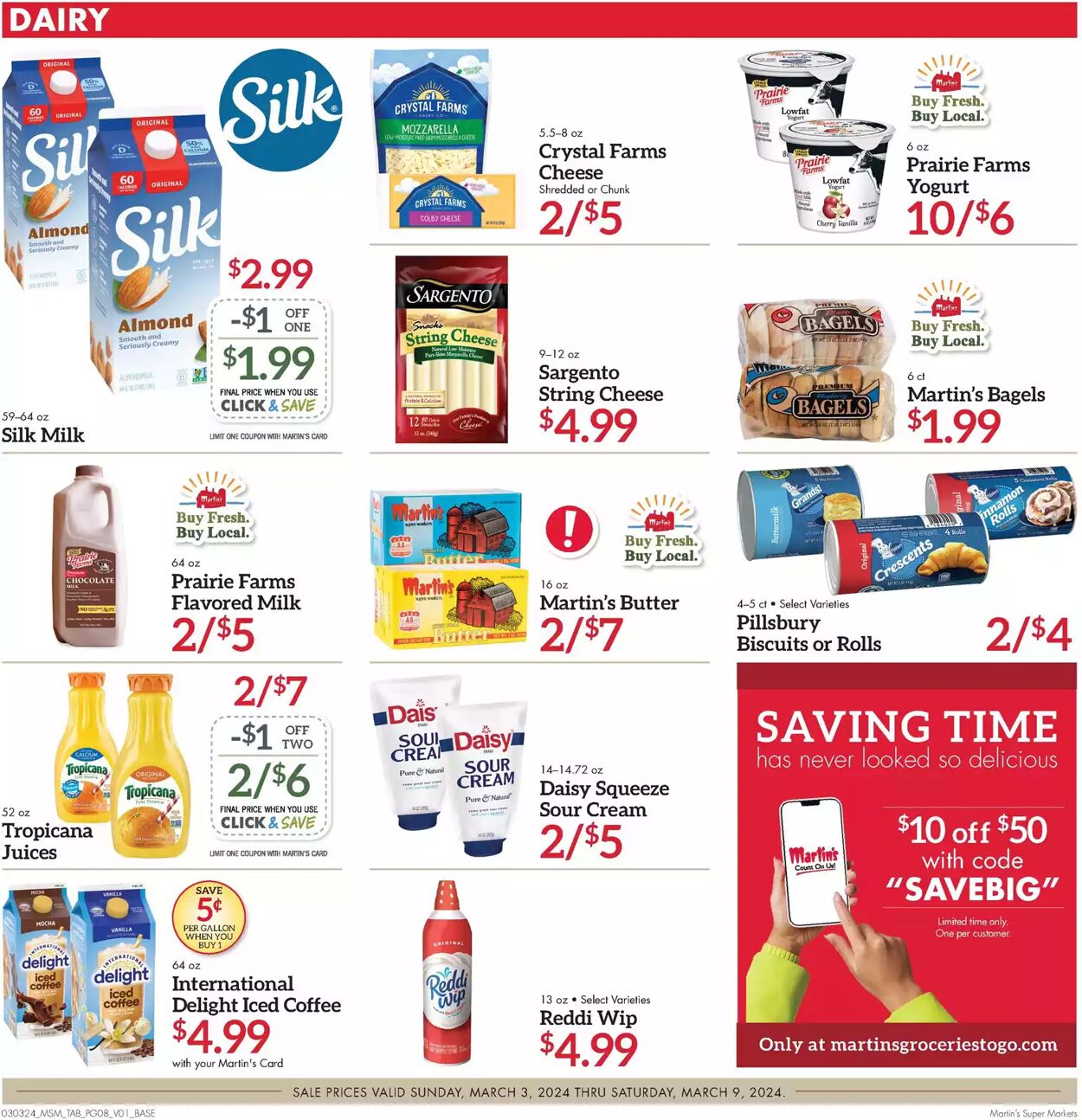 Weekly ad Martin's Supermarkets 03/03/2024 - 03/09/2024