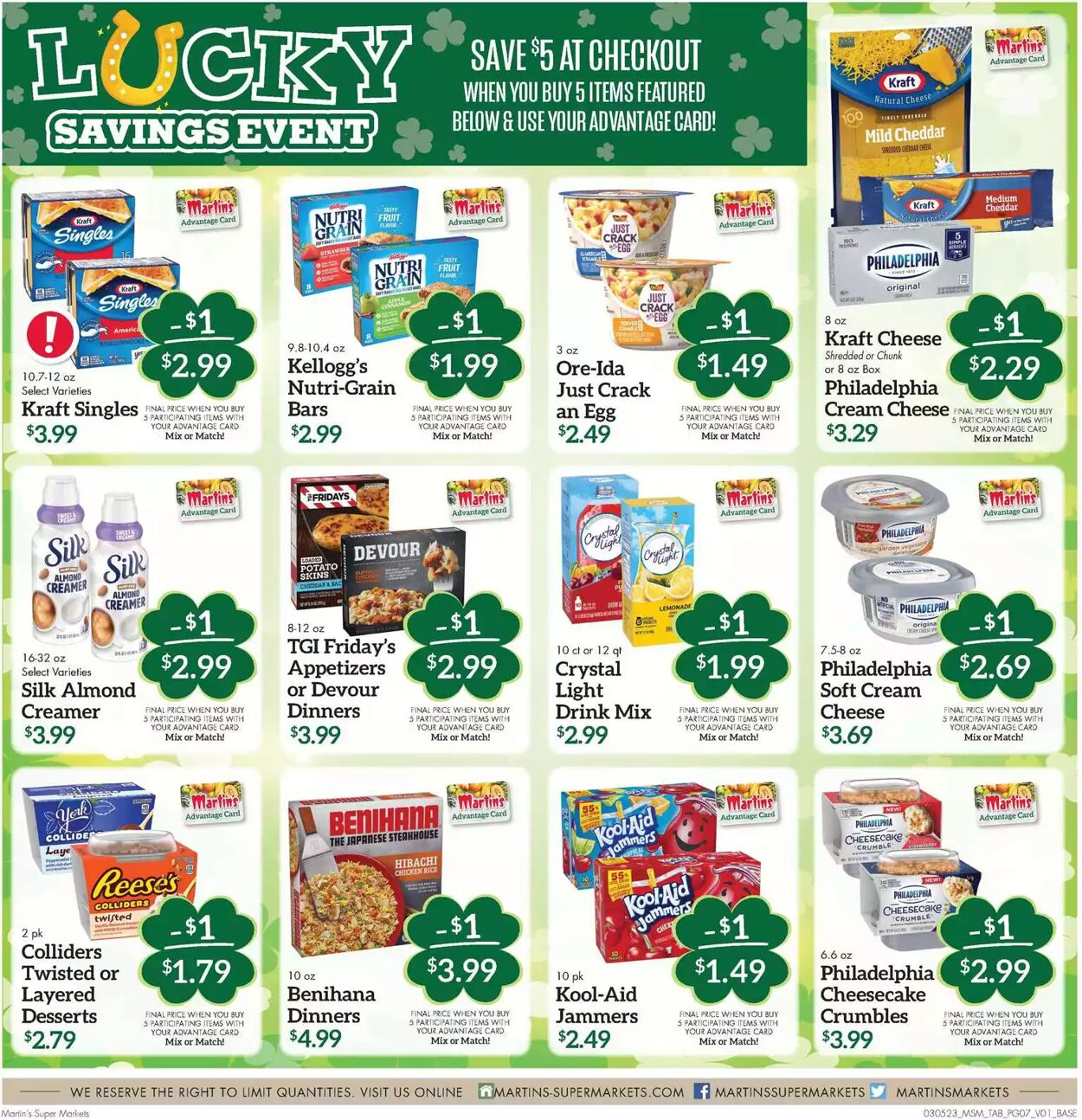 Weekly ad Martin's Supermarkets 03/05/2023 - 03/11/2023