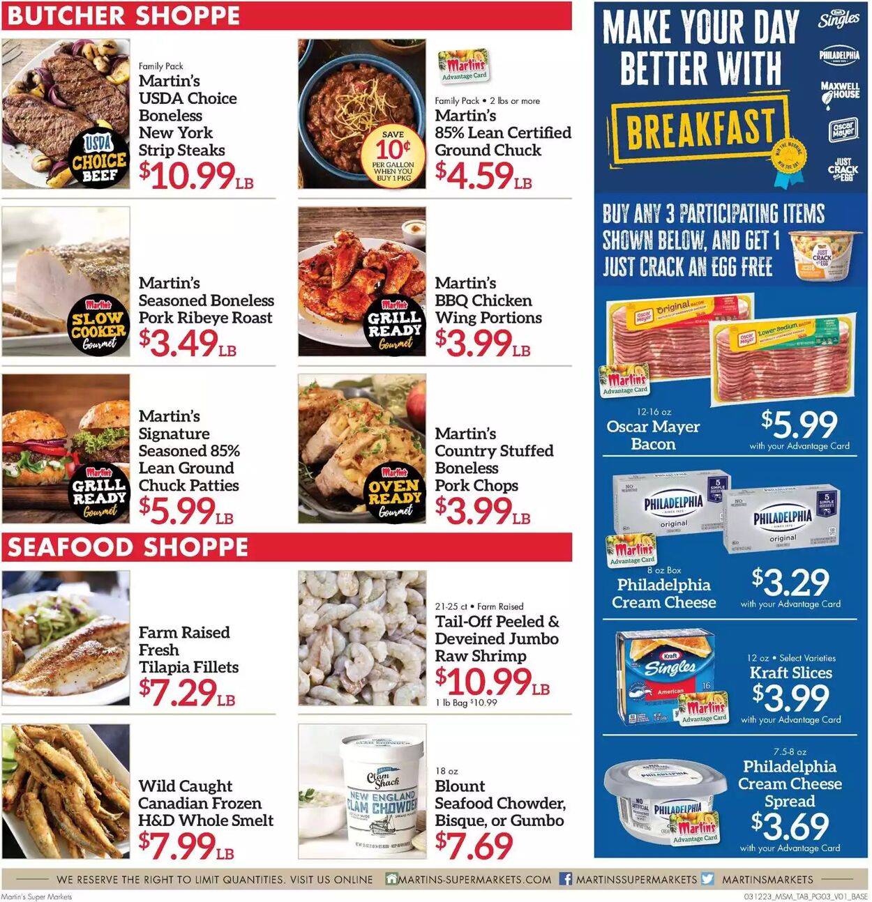 Weekly ad Martin's Supermarkets 03/12/2023 - 03/18/2023