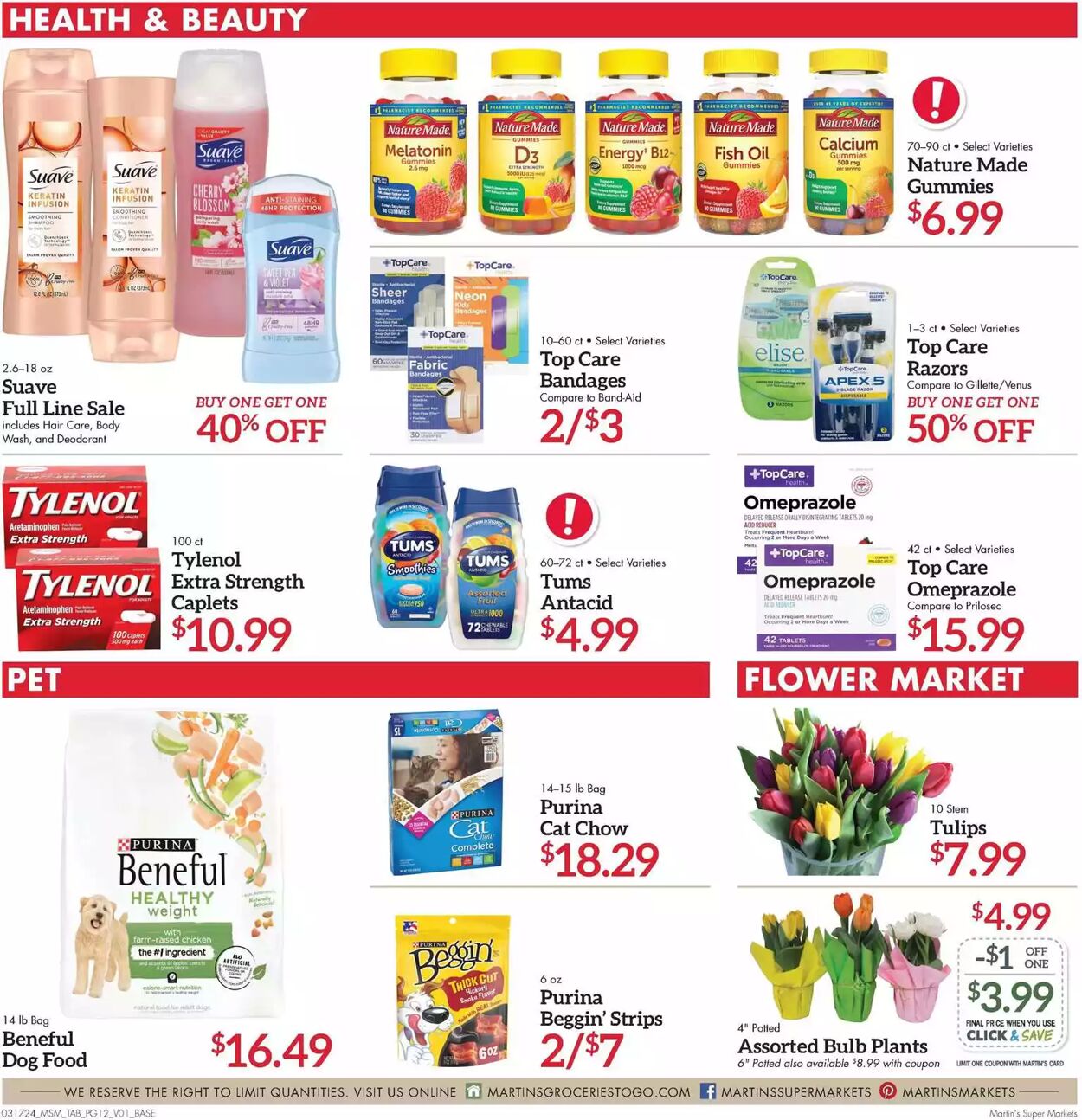 Weekly ad Martin's Supermarkets 03/17/2024 - 03/23/2024