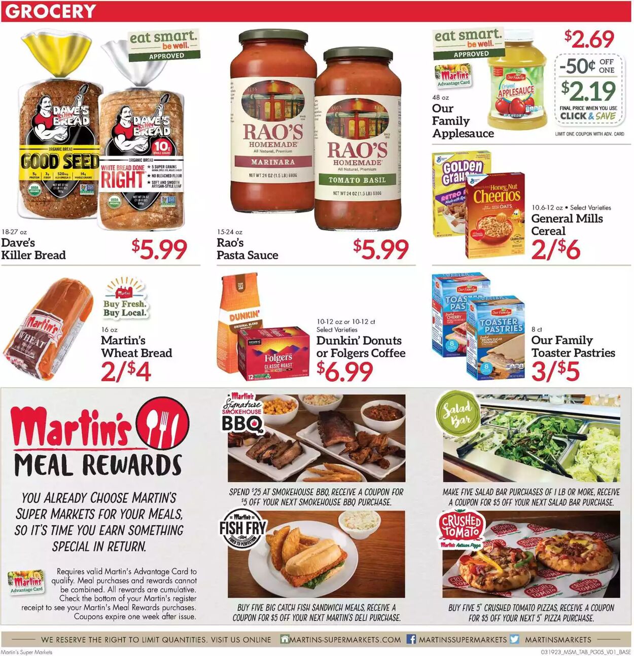 Weekly ad Martin's Supermarkets 03/19/2023 - 03/25/2023