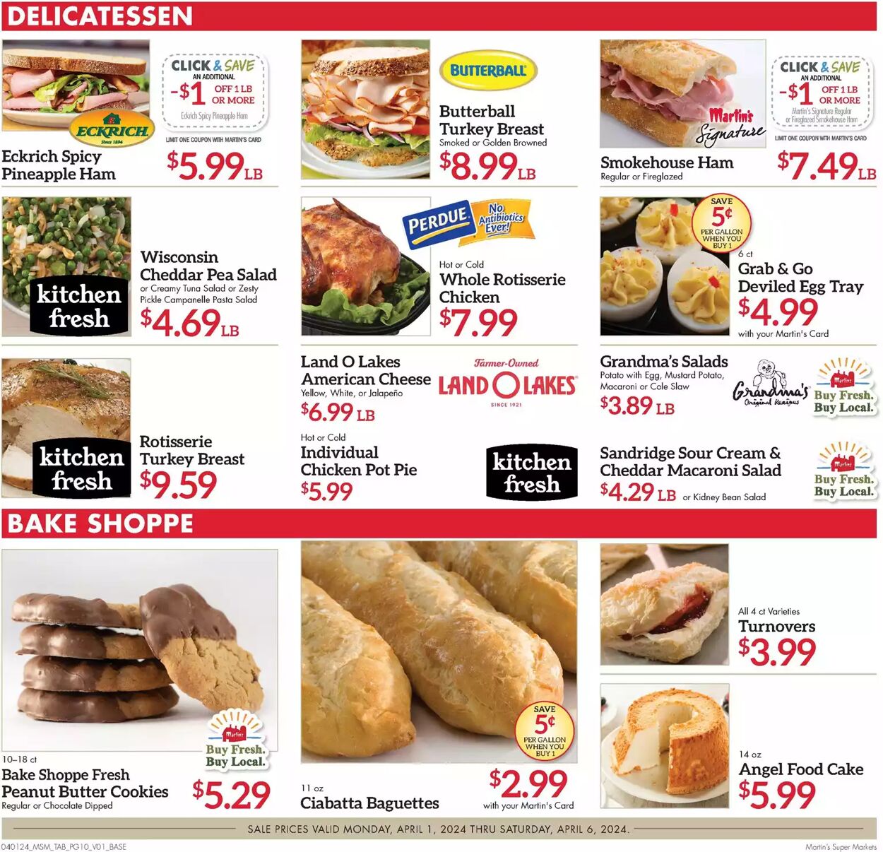 Weekly ad Martin's Supermarkets 04/01/2024 - 04/06/2024