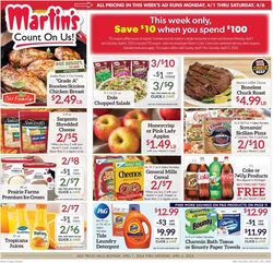 Weekly ad Martin's Supermarkets 04/02/2023 - 04/09/2023