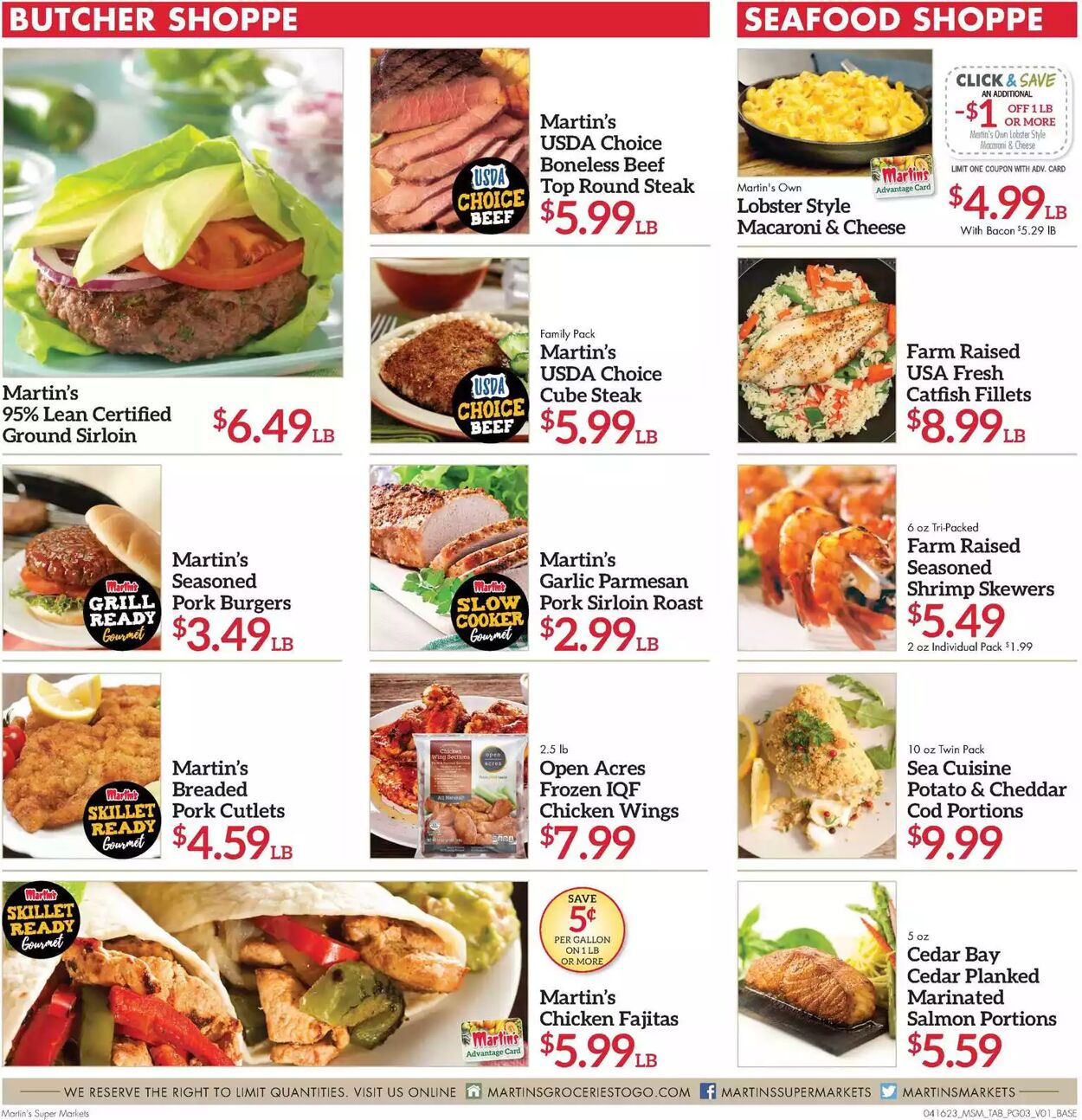 Weekly ad Martin's Supermarkets 04/16/2023 - 04/22/2023