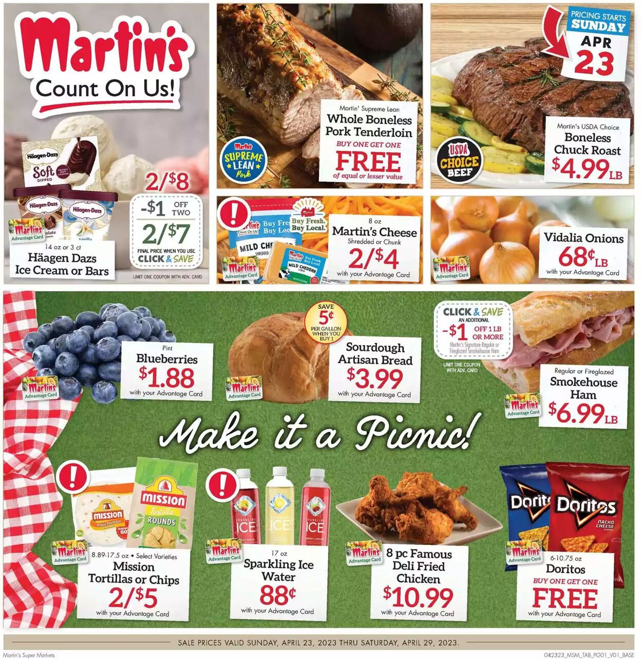 Weekly ad Martin's Supermarkets 04/23/2023 - 04/29/2023
