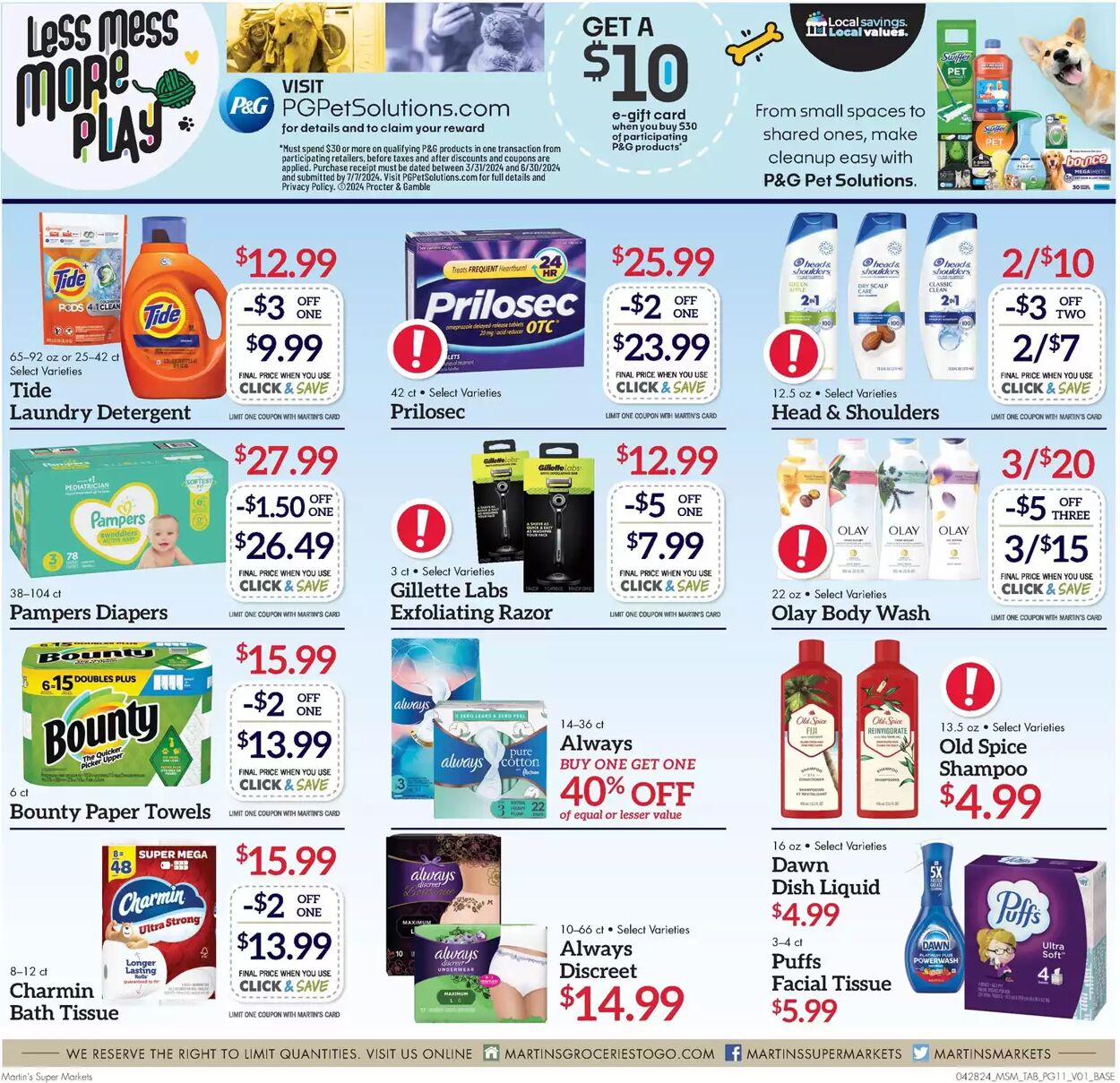 Weekly ad Martin's Supermarkets 04/28/2024 - 05/04/2024
