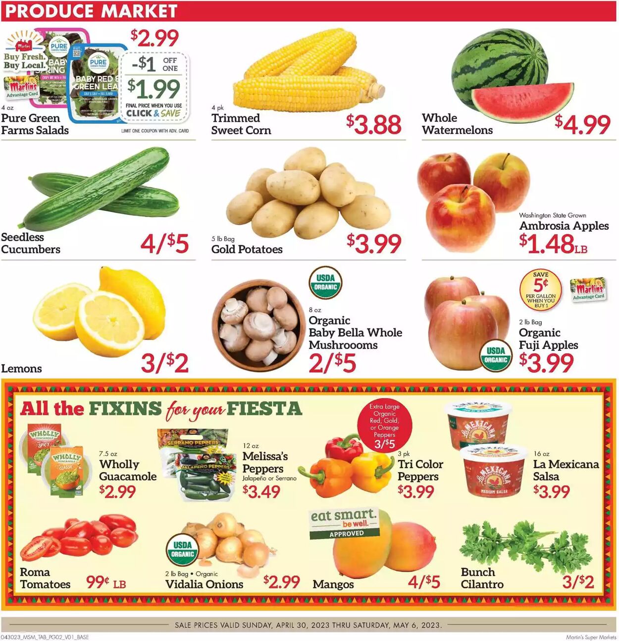 Weekly ad Martin's Supermarkets 04/30/2023 - 05/06/2023