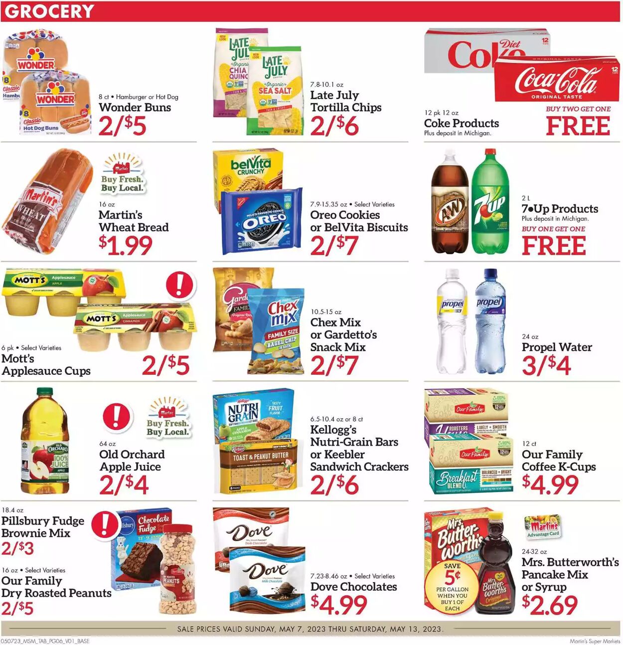 Weekly ad Martin's Supermarkets 05/07/2023 - 05/13/2023