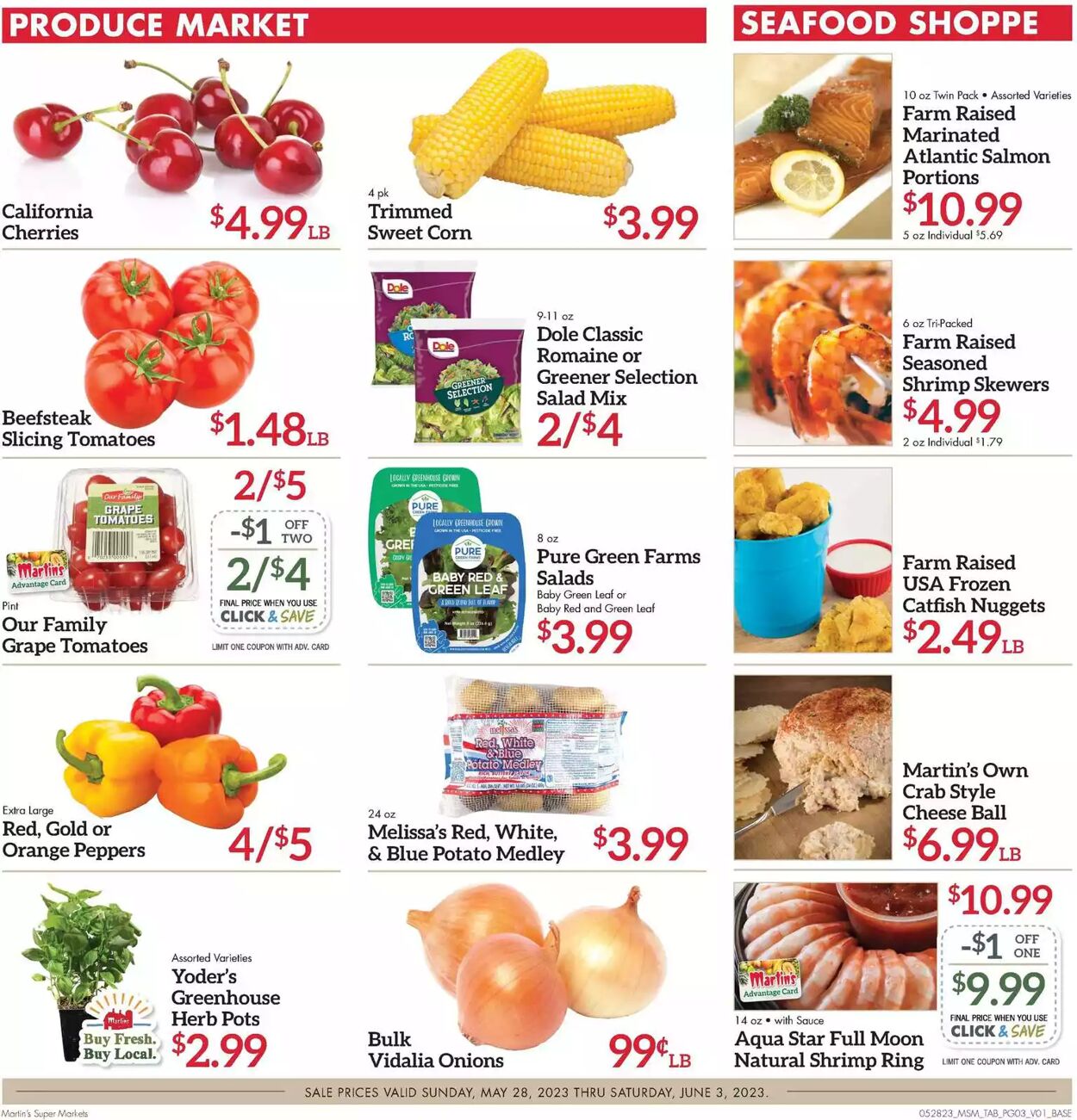 Weekly ad Martin's Supermarkets 05/28/2023 - 06/03/2023