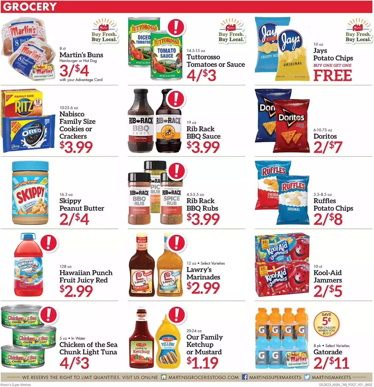 Weekly ad Martin's Supermarkets 05/28/2023 - 06/03/2023