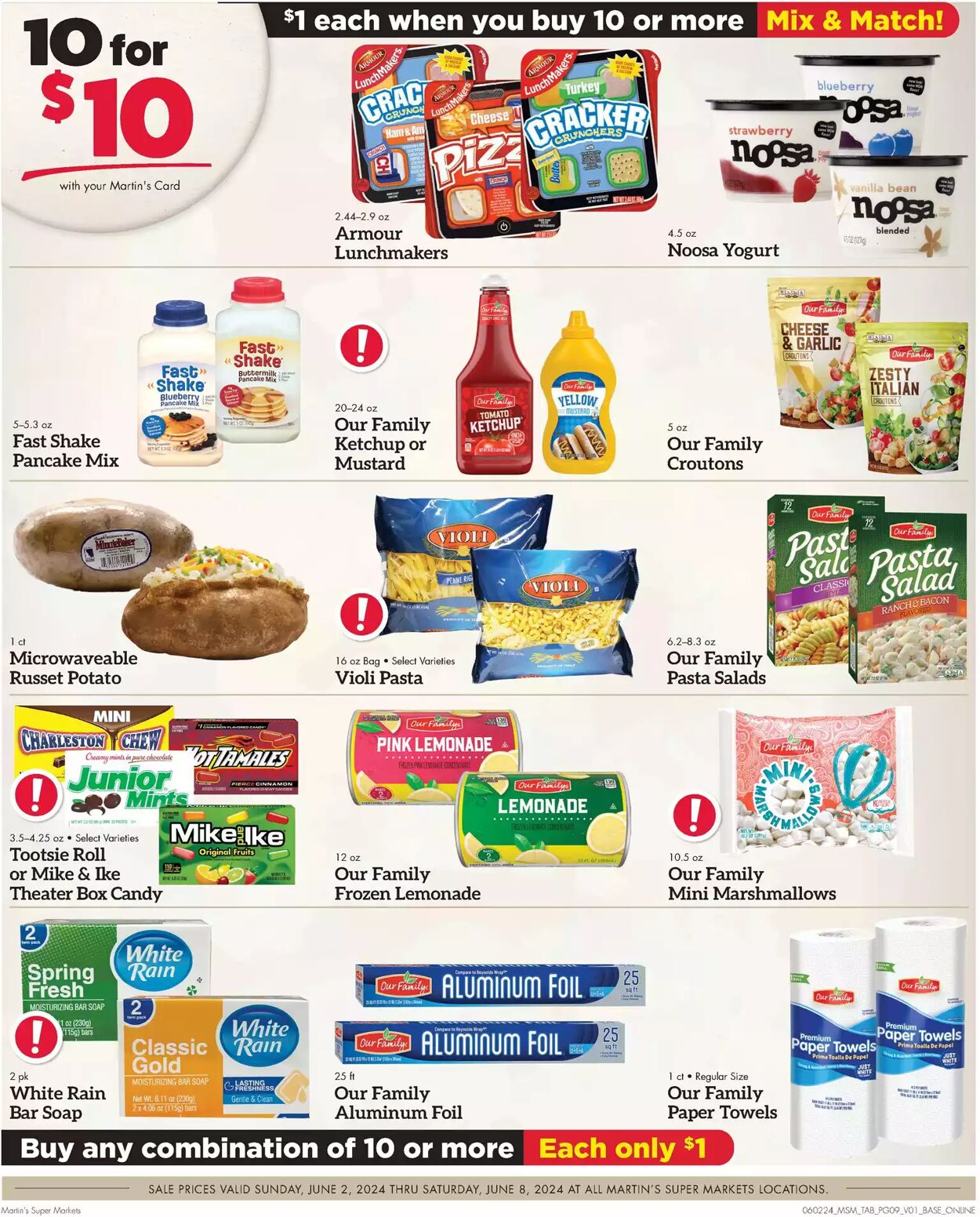 Weekly ad Martin's Supermarkets 06/02/2024 - 06/08/2024