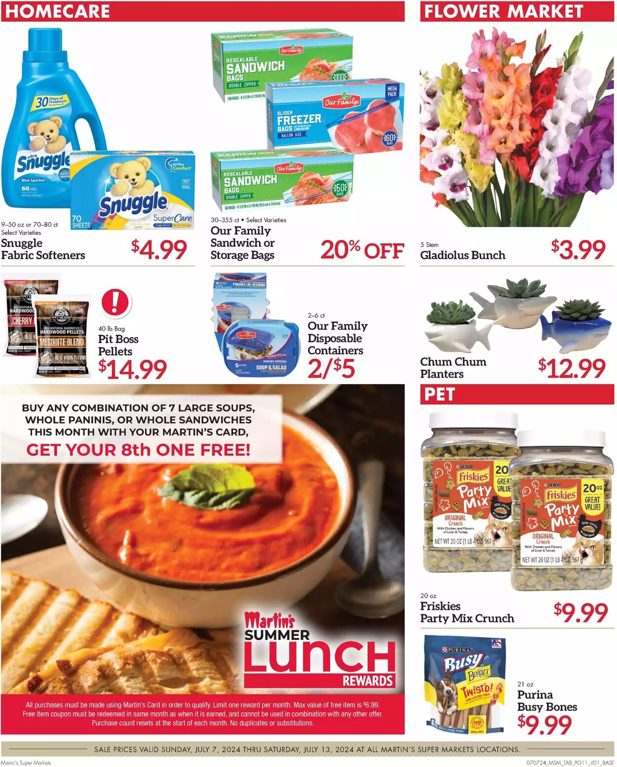 Weekly ad Martin's Supermarkets 07/07/2024 - 07/13/2024