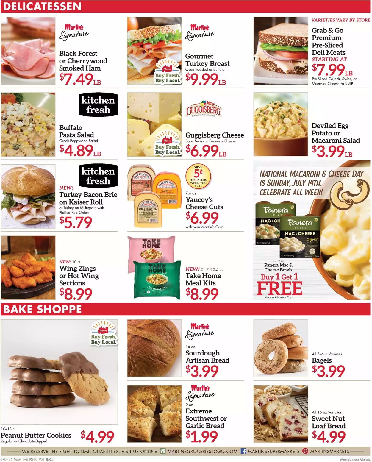 Weekly ad Martin's Supermarkets 07/07/2024 - 07/13/2024