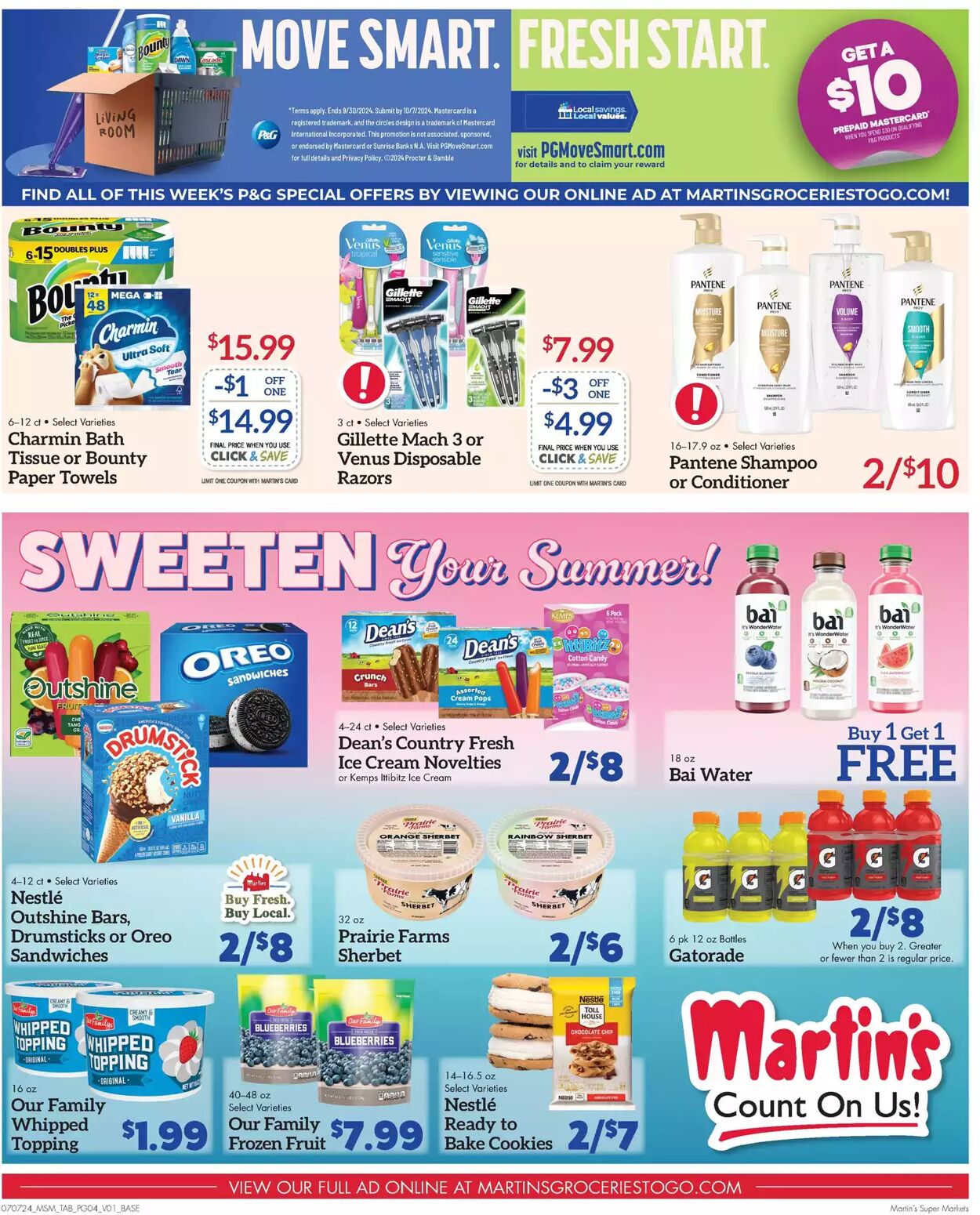 Weekly ad Martin's Supermarkets 07/07/2024 - 07/13/2024