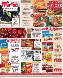 Weekly ad Martin's Supermarkets 07/07/2024 - 07/13/2024